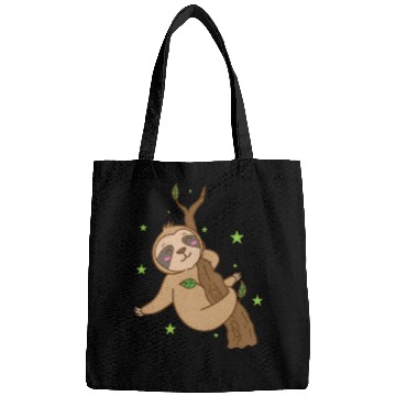 Discover Sloth chilling on Tree Nature lazy Bags