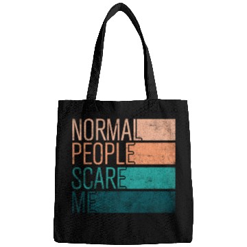 Discover Normal People Scare Me Bags