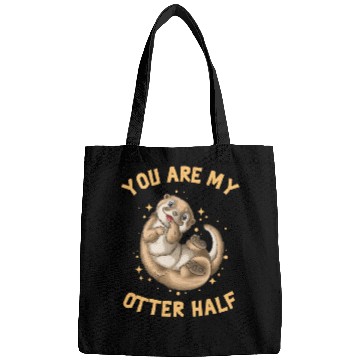 Discover You Are My Otter Half Valentines Day Bags