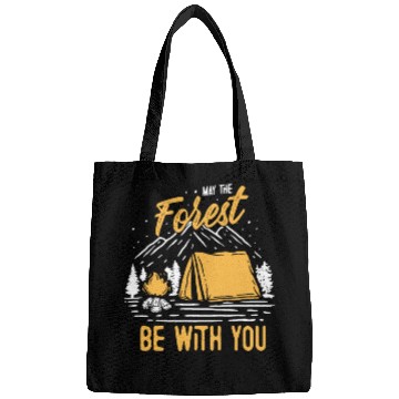 Discover May The Forest Be With You Bags