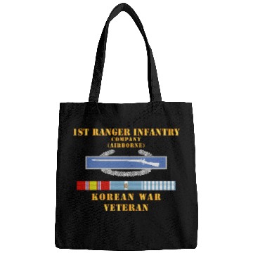 Discover 1st Ranger Infantry Company Airborne w CIB w KOREA Bags