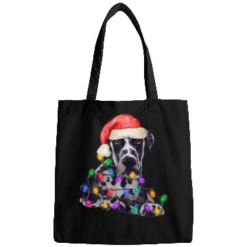 Discover Great Dane Dog Christmas Tree Lights Bags
