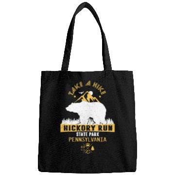Discover Hickory Run state park Pennsylvania Bags