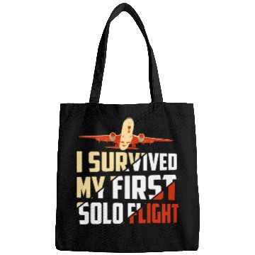 Discover I Survived My First Solo Flight Aviation Bags