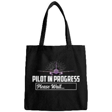 Discover Pilot In Progress Please Wait.... Airline Aviation Bags