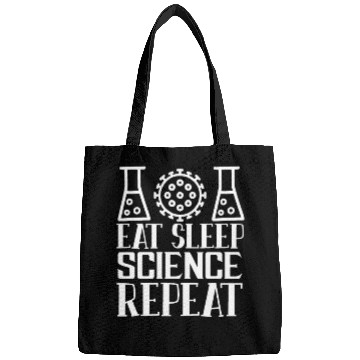 Discover Est Sleep Repeat SCIENCE Teacher Student Gifts Bags