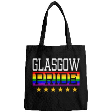 Discover Glasgow Pride Gay Lesbian Queer LGBT Rainbow Flag Bags