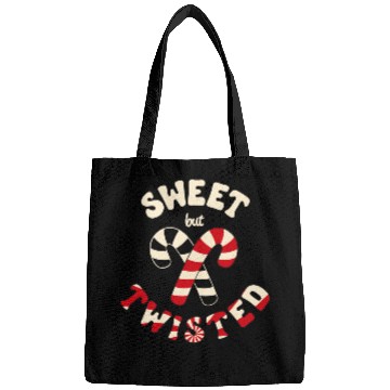 Discover Sweet but twisted candy canes pun Bags