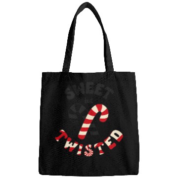 Discover Sweet but twisted candy canes pun Bags