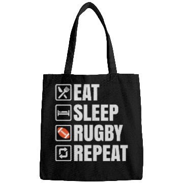 Discover Eat Sleep Rugby Repeat Bags