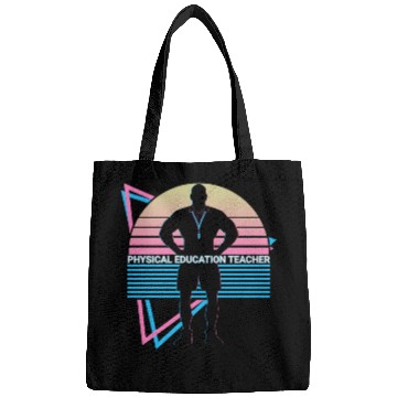Discover Physical Education Teacher PE Teacher Retro Bags