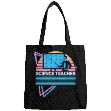 Discover Science Teacher Retro Bags