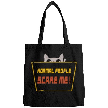 Discover Normal People Scare Me Bags