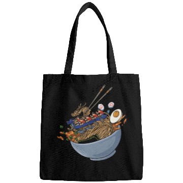 Discover Ramen and Dragon Boat Racing Design for Dragon Bags