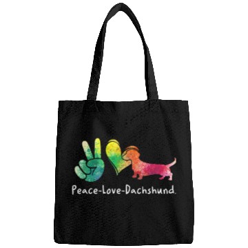 Discover Dachshund Gift Dixie Wiener Doxie Dackel Bags