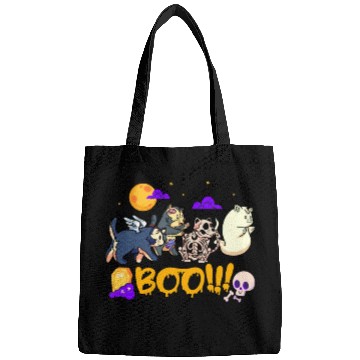 Discover Boo! | Spooky Funny Halloween | Mummy Skeleton Bags