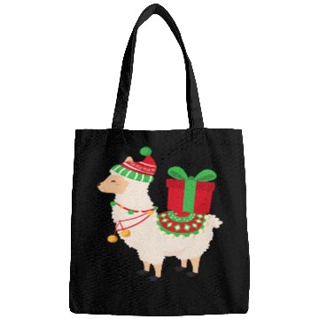 Discover Lama with Christmas present Bags