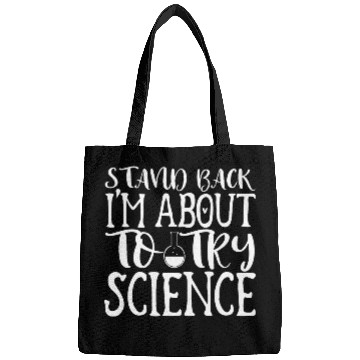 Discover Stand Science Nerd Geek Teacher Student Gift Ideas Bags