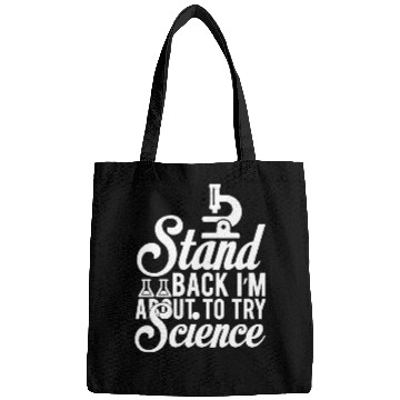 Discover Stand Science Nerd Geek Teacher Student Gift Ideas Bags