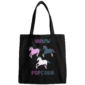 Discover Harlow And Popcorn Merch Popcorn The Pony Bags