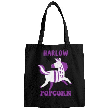 Discover Harlow And Popcorn Merch Popcorn The Pony Bags