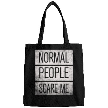 Discover Normal People Scare Me Bags