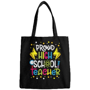 Discover Teachers proud high school teacher school teach Bags