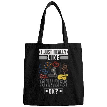 Discover Funny Snake Lover Reptile Girls Boys Bags