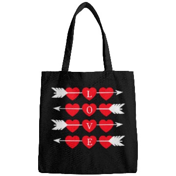 Discover Love Is Love Arrow Bags
