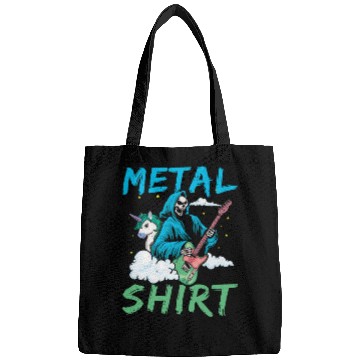 Discover Grim Bone Unicorn Guitar Metal Music Heavy Bags