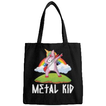 Discover Guitar Metal Kid Music Heavy Rock Dab Unicorn Bags