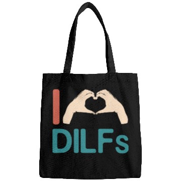 Discover I Love Dilfs Vintage Funny Gift for Incredibly Bags