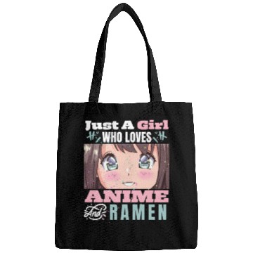 Discover Anime Ramen Girl Embrace Bags