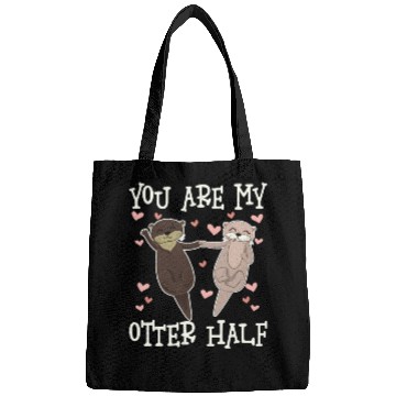 Discover You Are My Otter Half Valentines Day Bags