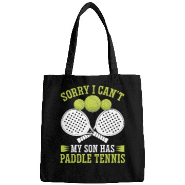 Discover Paddle Tennis Player Match Dad Father Papa Bags