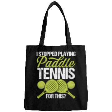Discover Paddle Tennis Player Match I stopped for this Bags