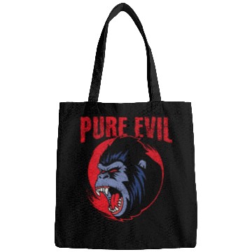 Discover Pure Evil Angry Gorilla Monkey Chimpanzee Bags