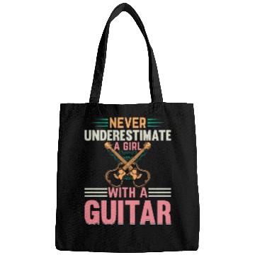 Discover Music Guitarist - Never Underestimate A Girl With Bags