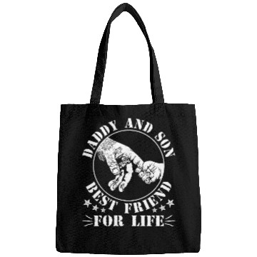 Discover Daddy and Son Best Friend For Life Bags