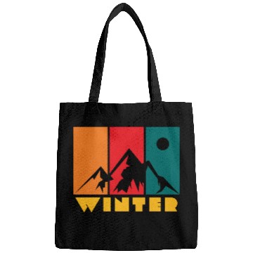 Discover mountain in winter Bags