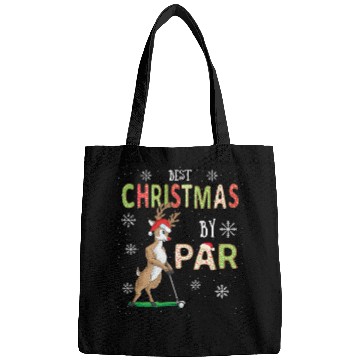 Discover Golf Reindeer Pun Golfer Christmas Golfing Bags