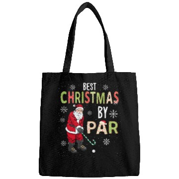 Discover Golf Santa Claus Pun Golfer Gift Golfing Bags