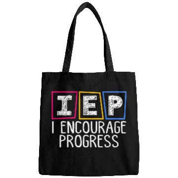 Discover IEP I Encourage Progress Special Education Teacher Bags