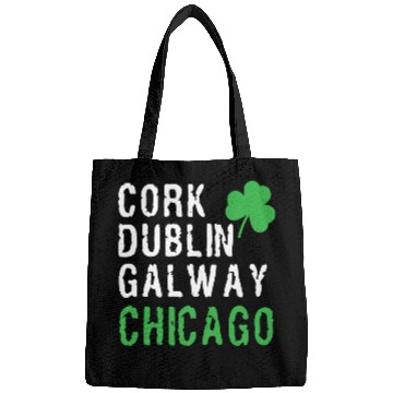 Discover Chicago St Patricks Day Irish Cities Chicago Shamr Bags