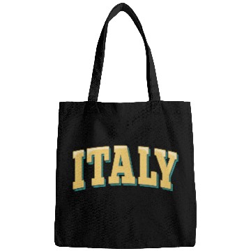 Discover Italy - Italy lettering Bags