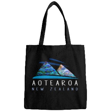 Discover NEW ZEALAND MOUNTAINS PAUA Bags