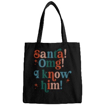 Discover Santa! OMG! I Know Him! Bags