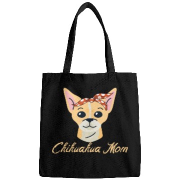 Discover Chihuahua Mom Dog Pet Lover Gift Idea Bags