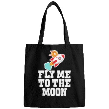 Discover fly to the moon Bags
