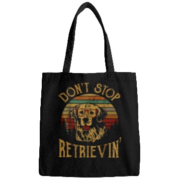 Discover Don'T Stop Retrieving Golden Retriever Dogs Farmer Bags